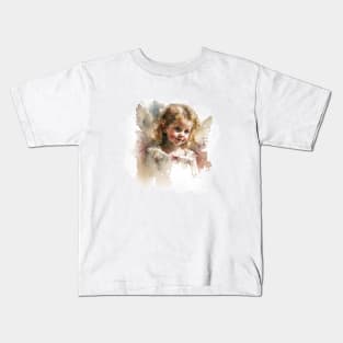 Raffaello-Inspired Angels Timeless Elegance #1 Kids T-Shirt